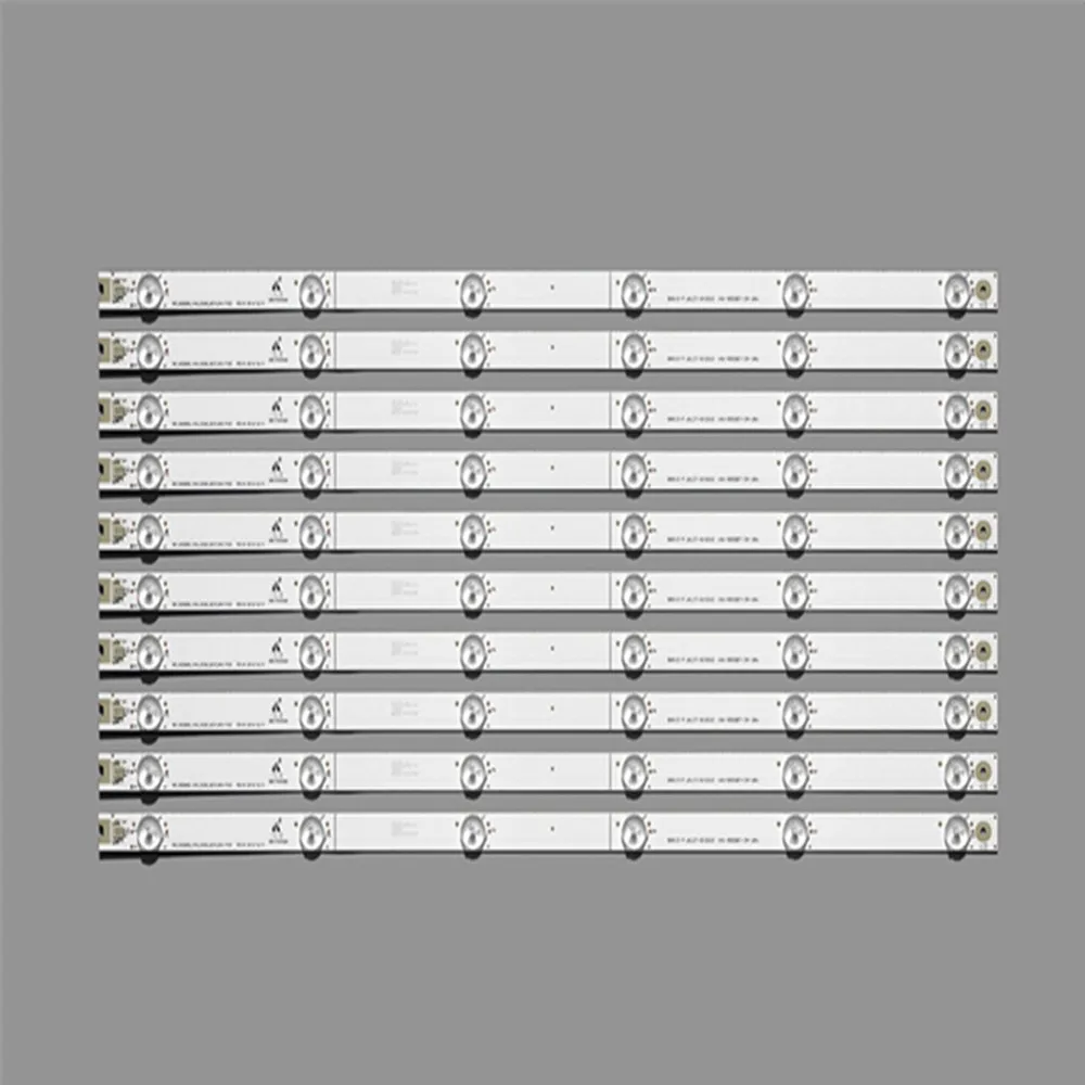 10Pcs LED Ʈ Ʈ 6  TCL TMT-55E5800-10X6-3030C-6S1P-W44 YHF-4C-LB5506-YH1 TCL L55E5800A-UD D55A620U