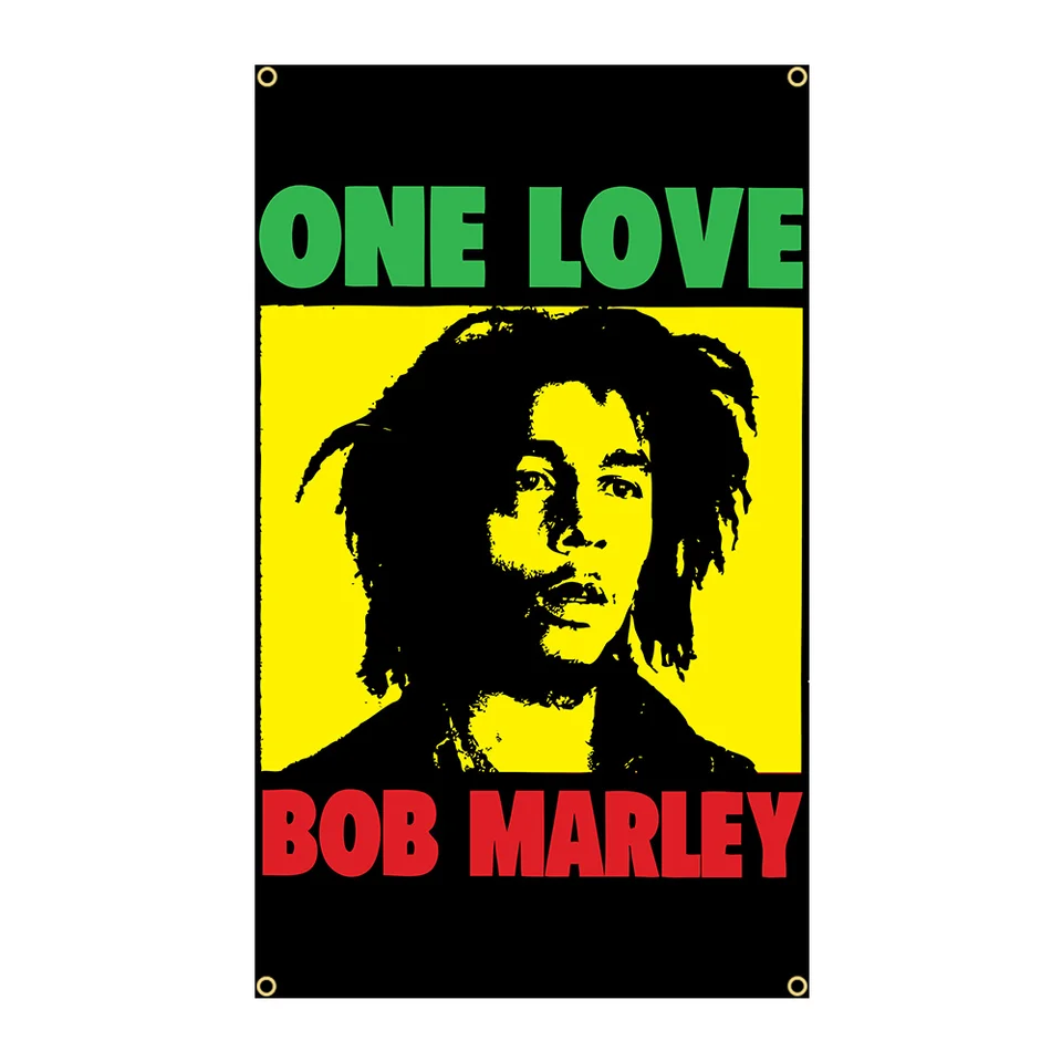 90X150Cm Jamaica Bob Marley Geel Stemming Reggae Muziek Gift Vlag Polyester  Gedrukt Thuis Of Outdoor Decoratie Banner tapestry - AliExpress, image size:960x960
