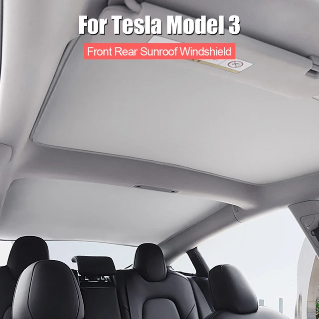 Pare-soleil de toit pour Tesla Model 3 (toutes générations)