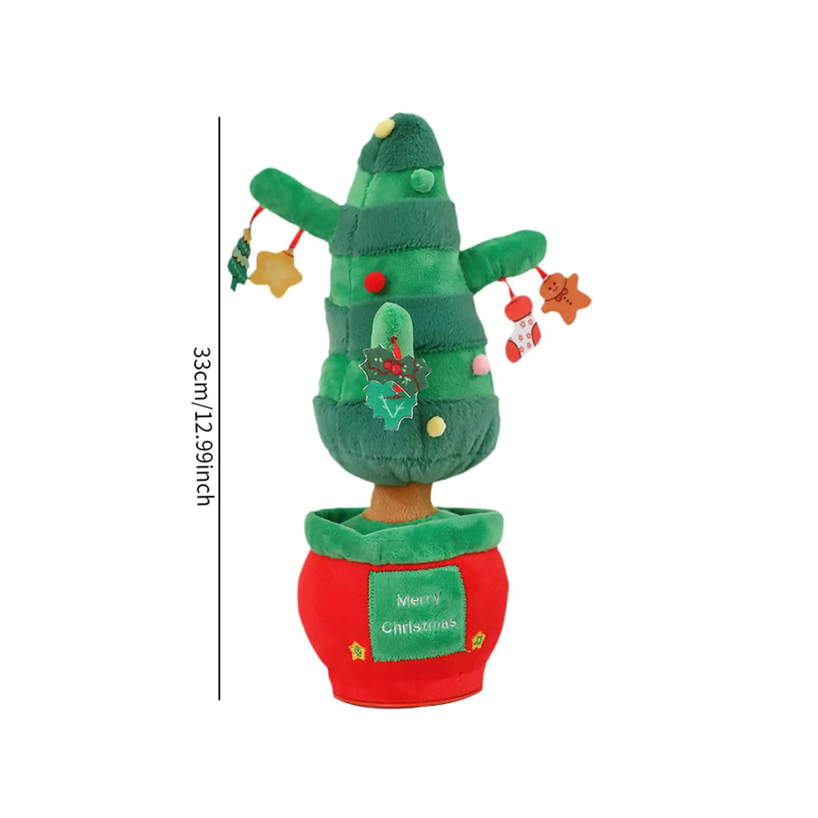 Christmas Electric Dancing Toy Electric Christmas Stuffed Decoration Cute