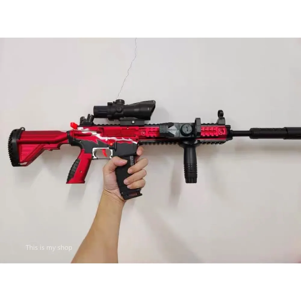 Pistolet Nerf Automatique M416 – 6 Modes, 160 Fléchettes, Batterie Rechargeable – Scope Et Bipied – Dès 6 Ans