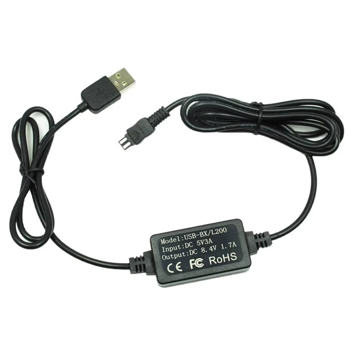 충전기용 M05K USB 전원 코드, DV 캠코더용 AC-L200 전원 어댑터 DCR-SX40/44 DCR-SR45/47 DCR-SX63/65/85