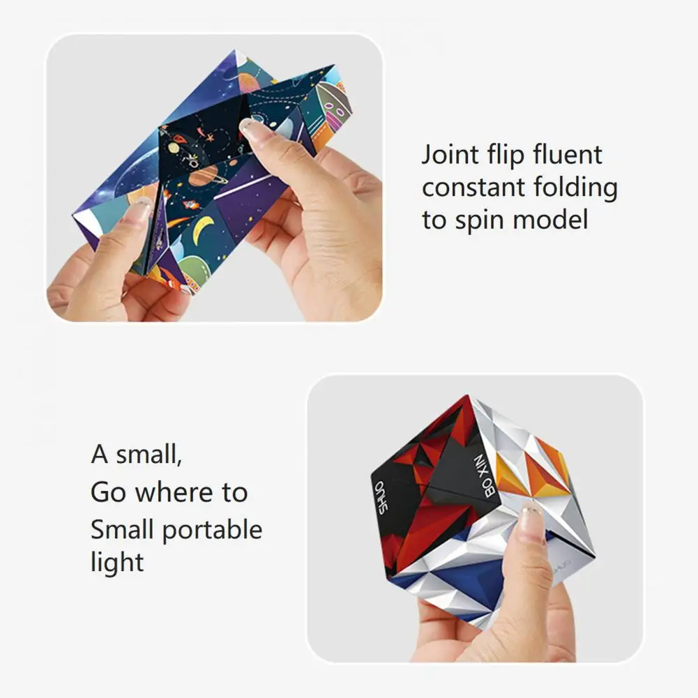 3D Infinite Folding Cube Toys Antistress Infinite Relax for Adults Cube Magic Hand Fingertip Stress Relief Toy