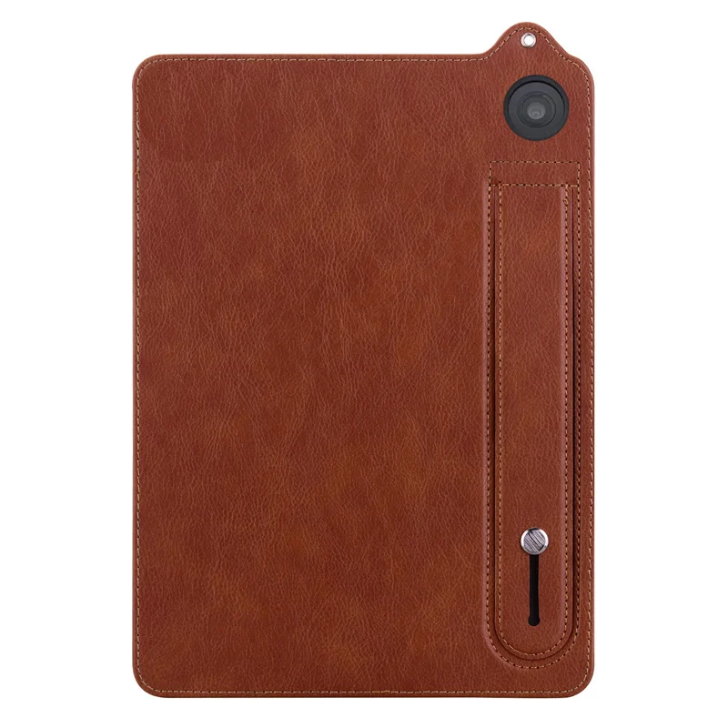 Premium PU Leather Stand Case for Fire HD 8 Tablet - Soft TPU Back & Handheld Design