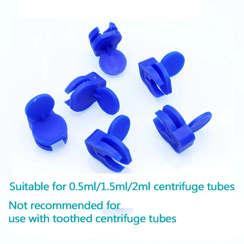 Centrifugal Tube Explosion Proof Clamp 0.5ml 1.5ml 2ml Plastic EP Tube Anti Boiling Laboratory Boiling Sample LAB