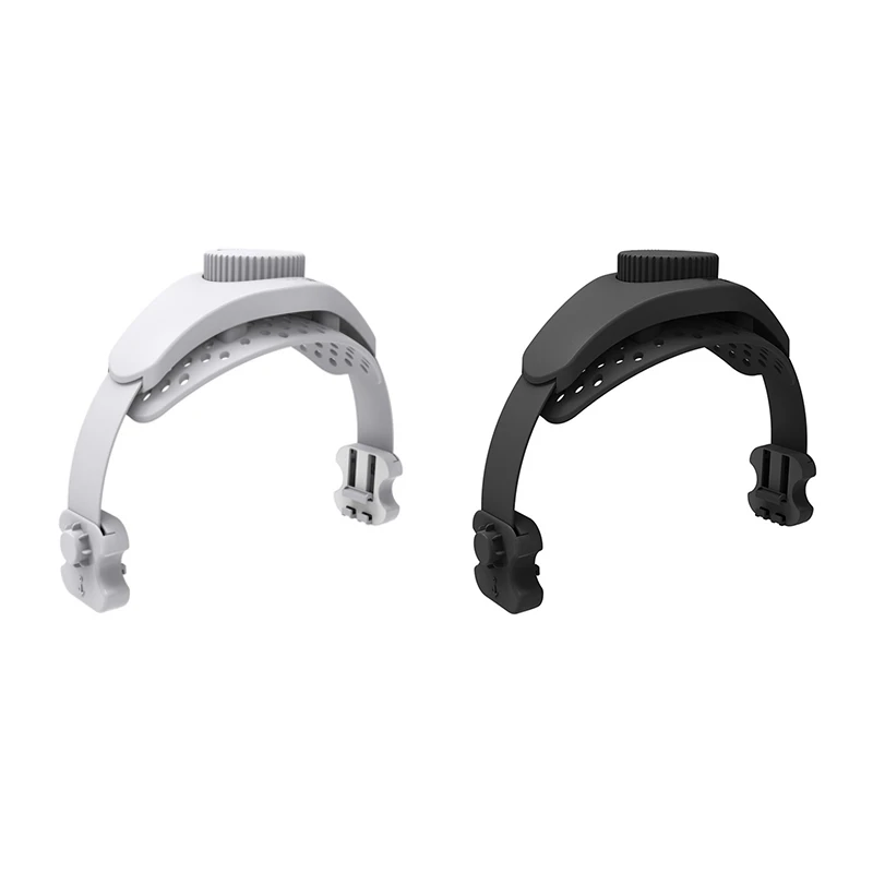 1 Pz Vr Headset Comfort Head Strap Vr Decompression Head Straps Abs + Gel Di Silice Per Meta Quest 3/2/Pro/Pico4 - White