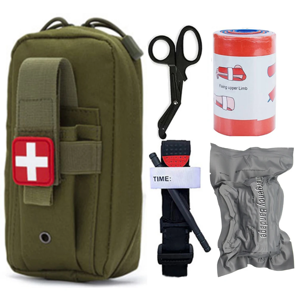 Emergency Survival Equipment Tactical First Aid Kit Military Management