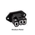 Rhodium Plated