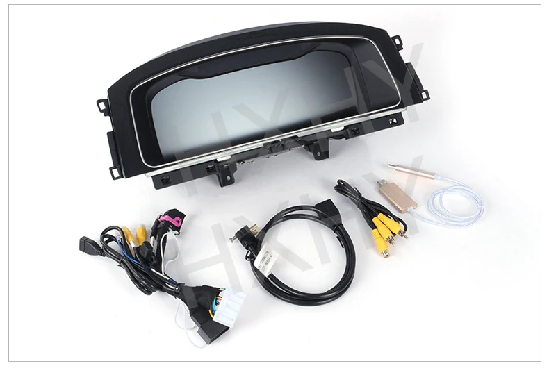 Instrumento de grupo Digital de coche CockPit para Volkswagen VW Golf 7 R Golf7 MK7 GTi Passat B8 CC LCD velocímetros reproductor de tablero 6