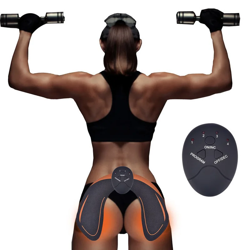 Stimulateur musculaire électrique pour fessier, appareil de Fitness pour  tonifier les hanches et les fesses, massage amincissant à microcourant -  AliExpress