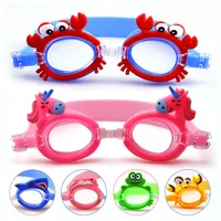 New Waterproof anti-fog Cute Baby Cartoon Mirror Goggles For Children To Learn Swimming Glasses Belt Can Be Adjusted 1