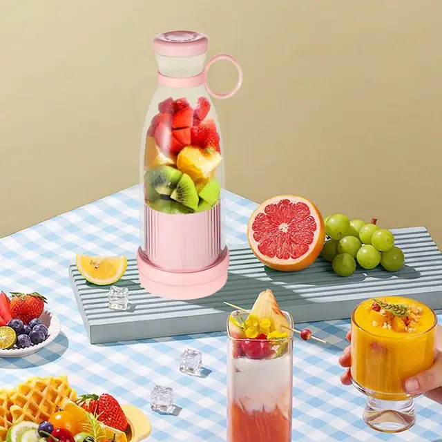 Hordozható Facsarói Turmixgép Háztartási Kézi Keverők Újratölthető Zöldségrétegek Blender Cups Konyhai Szerszám Utazási Konyha Otthon - Image 2