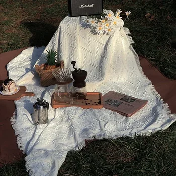 Travel Hiking Picnic Cloth Dustproof Tablecloth Mat Soft Sofa Blankets Outdoor Picnic Pad Air Mattress Beach Blanket TapisDe Jeu