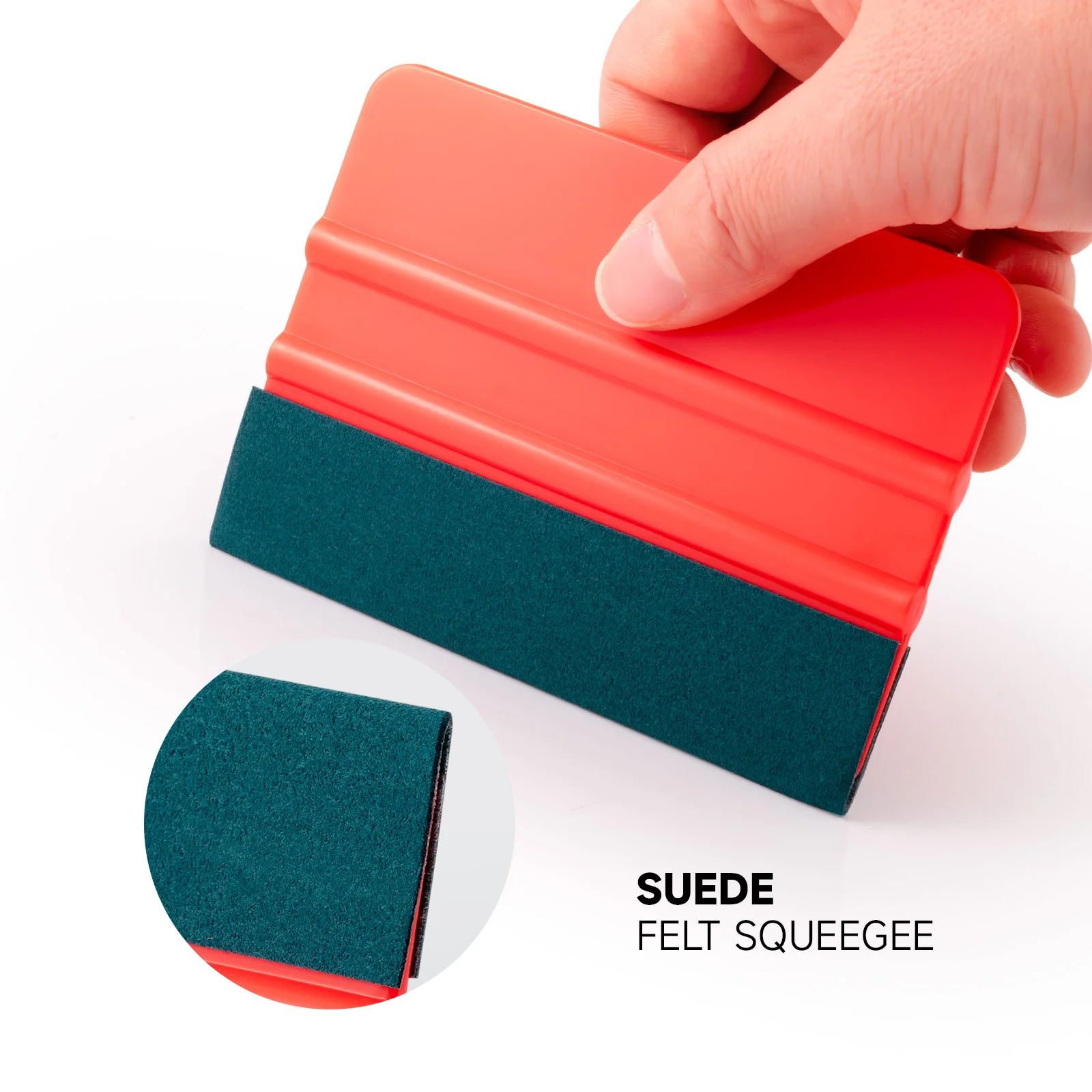 No-Scratch Felt Scraper Auto Styling Wrapping Vinyl Car Squeegee Window Water Wiper Glass Tint Carbon Film Applicator FOSHIO