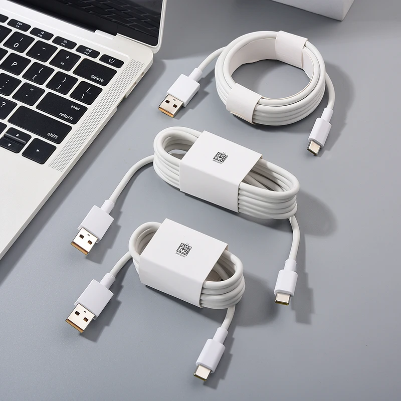 1/1.5/2M 리얼미 65W 슈퍼다트 보오크 충전기 케이블 6.5A 고속 충전 USB 타입 C 케이블 리얼미 14 13 12 프로 플러스 GT 네오 2 3 X7 C75용