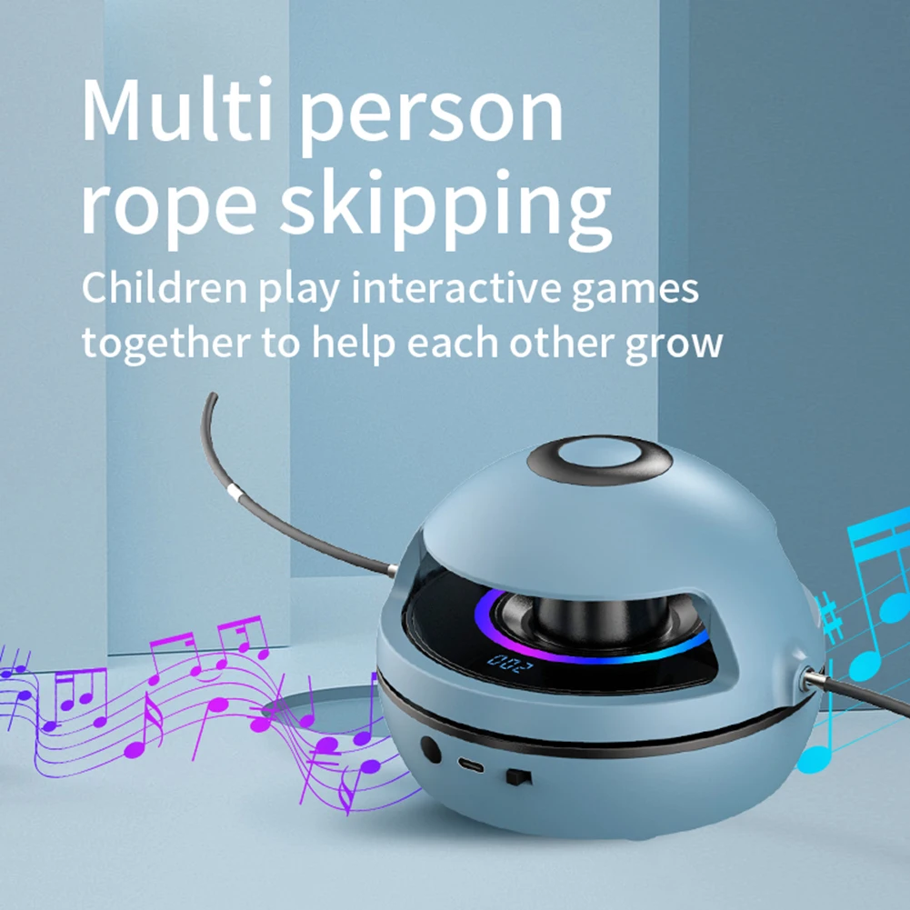 Smart Automatic Electric Skipping Machine Multi-person Fitness Intelligent Rope Electronic Adjuster Counting Jump Rope Machine