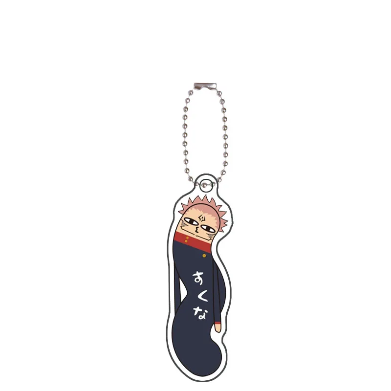 Jujutsu Kaisen Anime Character Acrylic Key Ring Pendant
