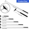 Telescopic Back Scratcher, Portable Extendable Stainless Steel Back Scratchers Men Women, Hand Massage Tool with Non Slip Handle 4