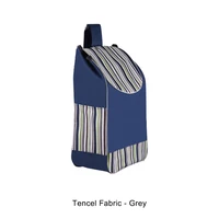 Polyester Portable And Foldable Replacement Bag Waterproof Oxford Fabric For Shopping Cart 2
