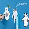 Wall Hooks Strong Self Adhesive Door Wall Hangers Creative Animals Silicone Hook Home Storage Hooks Wholesale 2