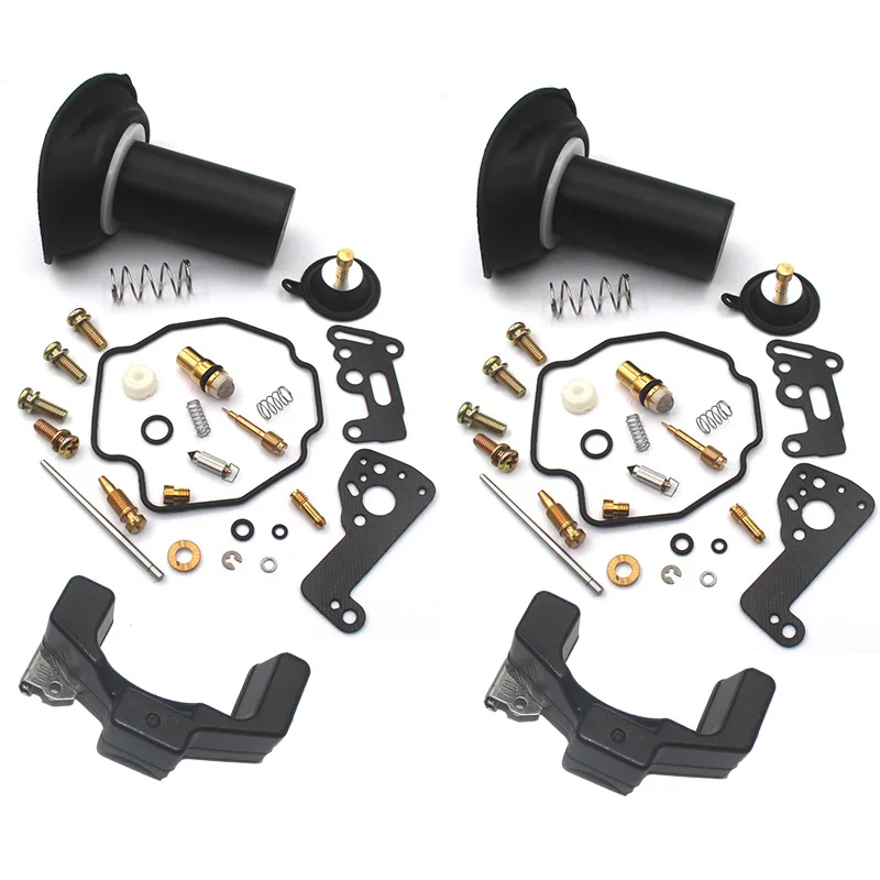 2Set Per Virago 535 Xv535 1990-2000 Xv 535 Kit Di Riparazione Carburatore Moto Parti Pistone Galleggiante