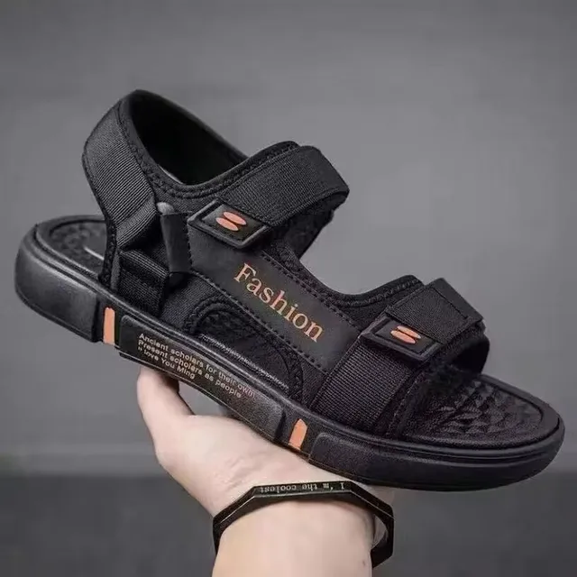 Sandales de sport légères et décontractées pour hommes, antidérapantes, résistantes à l'usure, chaussures de plage, confortables, respirantes, PVC améliorées, été 1