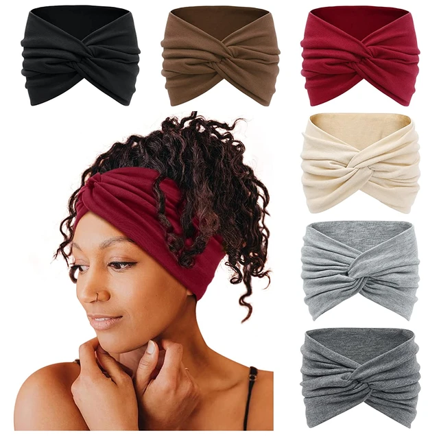 Cycling Bandana Women's Wide Headbands Cycling Accessories Yoga