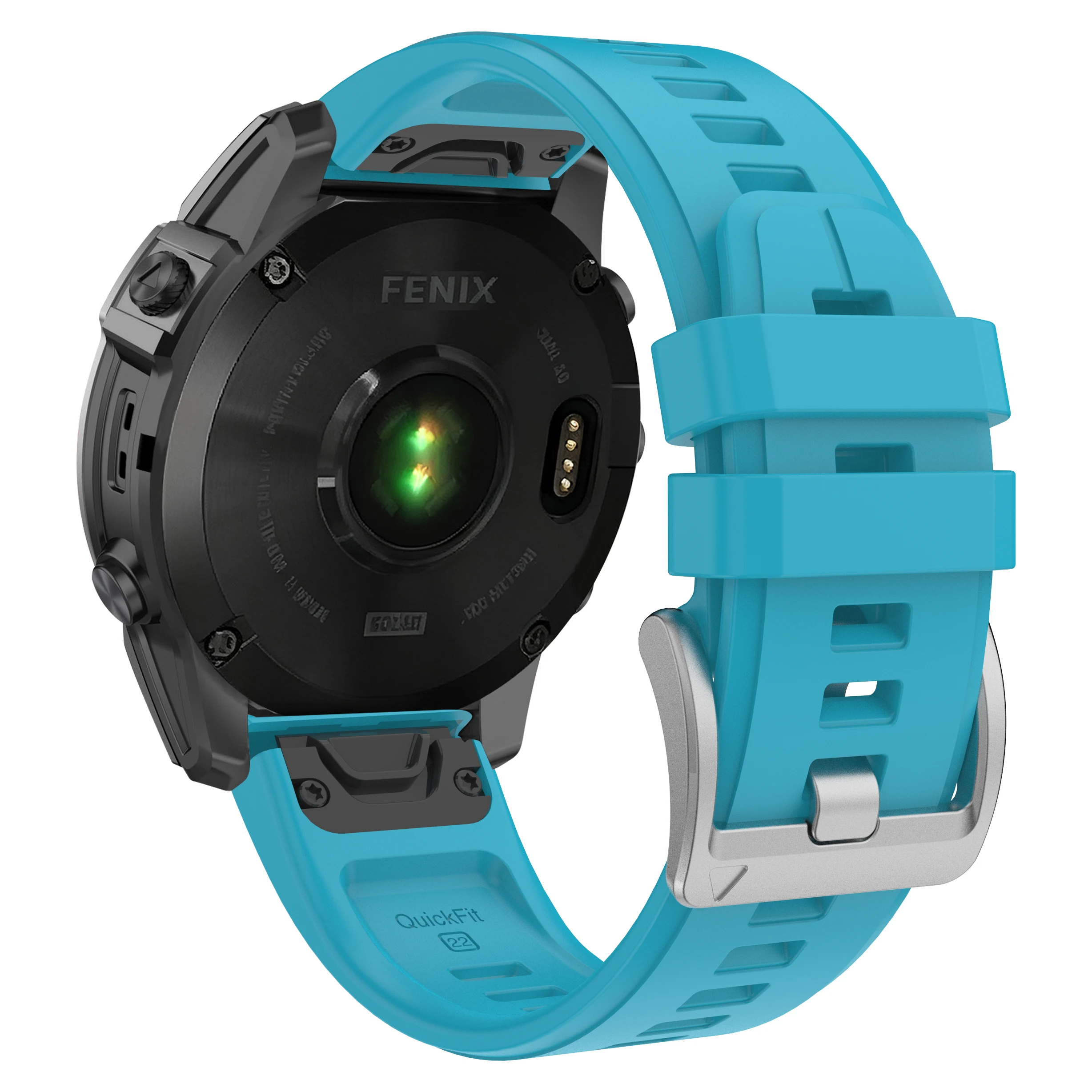 Premium QuickFit Silicone Watch Band - Durable Wrist Replacement Strap