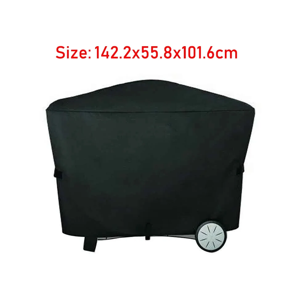 Waterproof BBQ Barbecue Cover, 142.2x58.5X101.6cm, Protective Grill Cover for Weber 7184 Grill, Outdoor Camping Accessories