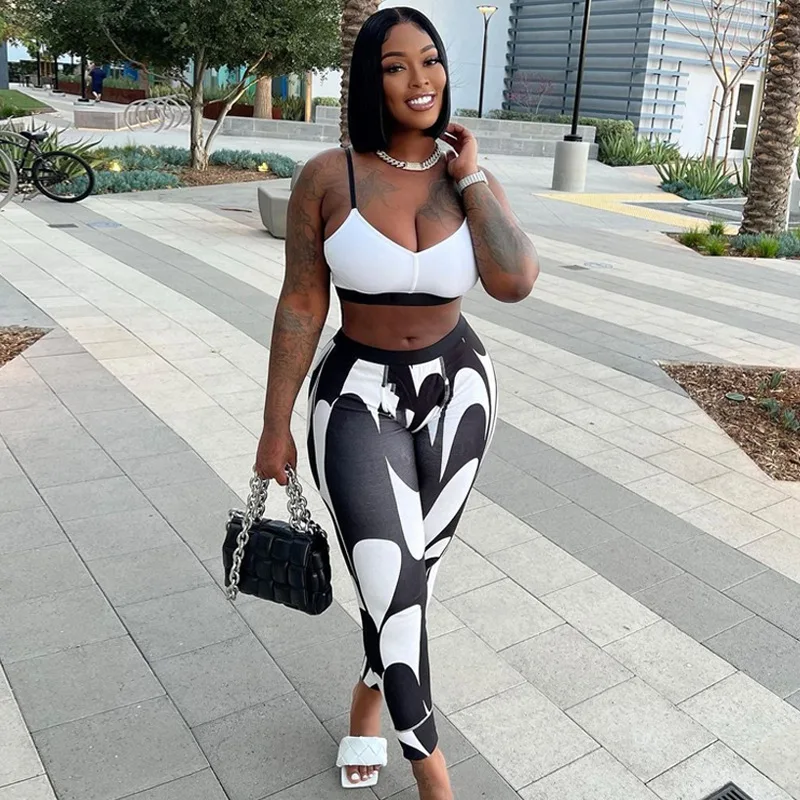 

Осень 2022, женские модные повседневные облегающие леггинсы с принтом