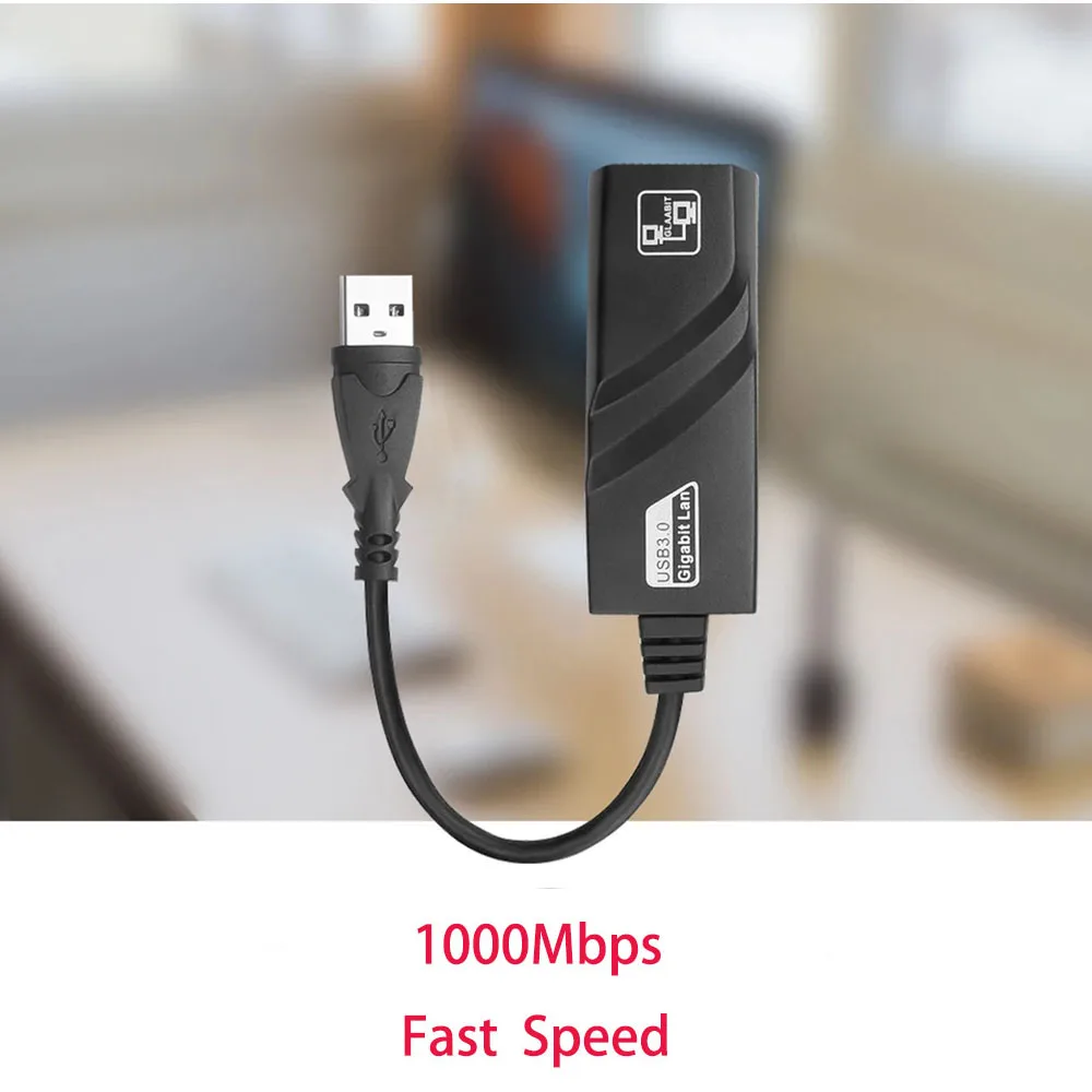 USB TypeC To Rj45 Lan Ethernet Adapter 10/100/1000Mbps USB 3.0 RTL8153 Network Card For PC Macbook Windows Laptop