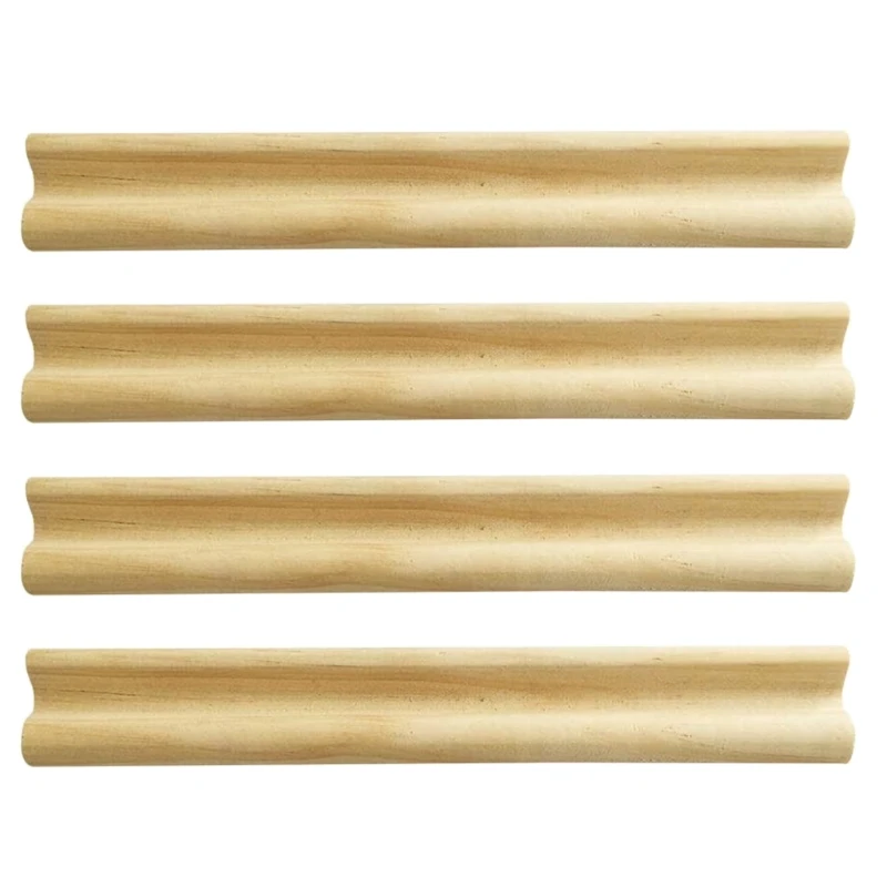 

Wooden Trays Set of 4 Racks, Holders for Domino
