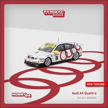 Disponibile TW Audi A4 1:64 Quattro Macau Guia Race 1996 Vincitore Frank Biela Modellino Auto in Metallo Collezione Giocattoli Tarmac Works