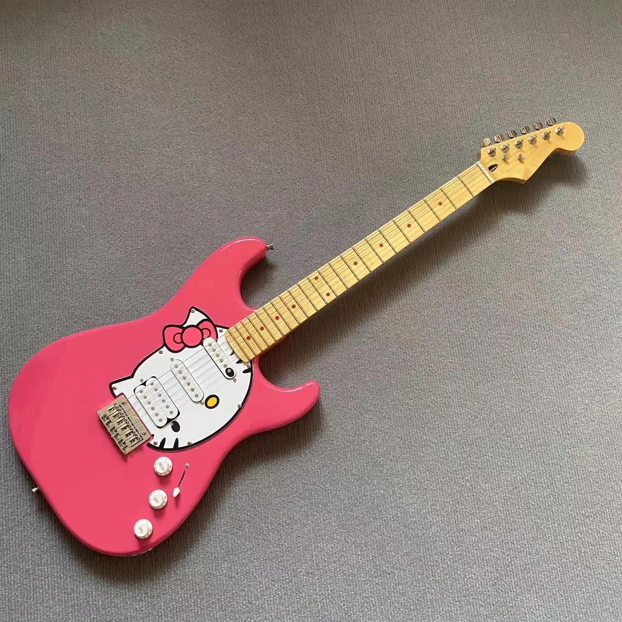 Электрическая гитара Rock, металлическая гитара ST string, Доставка в течение 48 часов