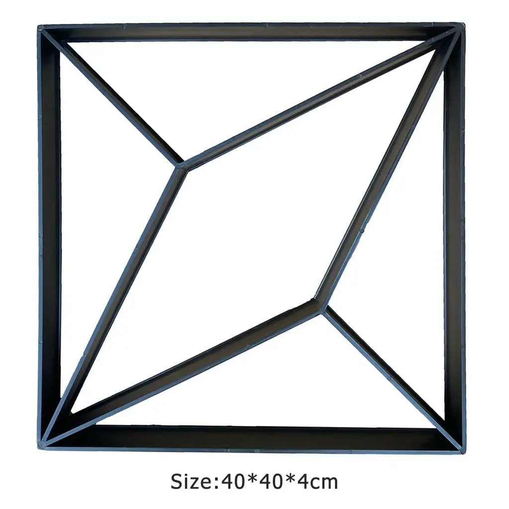 Plastic Making DIY Paving Mould Home Garden Floor Road Concrete Stepping