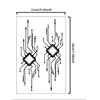 Technology-themed Design with Chip Circuits, 1Pcs Waterproof Temporary Tattoo Stickers. 2