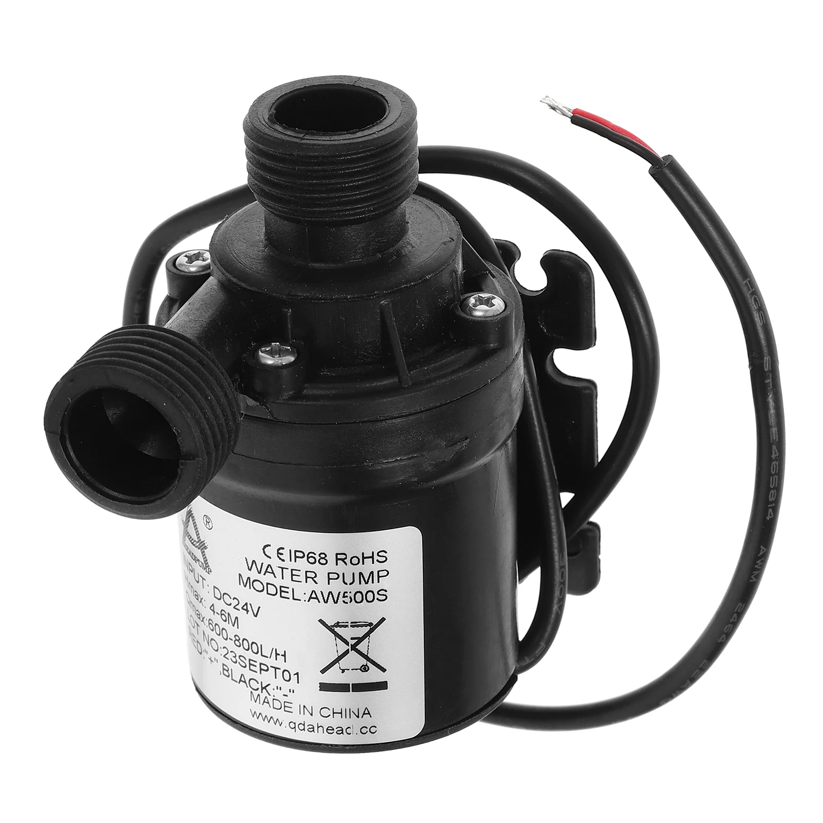 

DC 24V Brushless Submersible Water Pump 800L/H 5M Brushless Motor for Fountain Pool Solar Circulation System Water Circulation