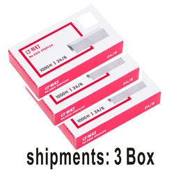 3 Box Stapler 24/6 No.12 No. Universal Stapler Binding Paper Jam Office Stationery Staplerpapeleria Universal