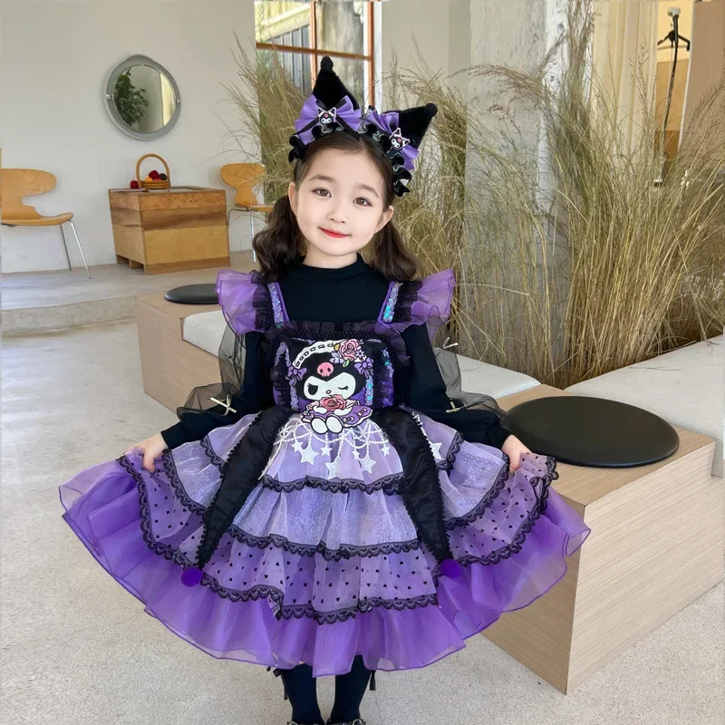 新品ロリータプリンセスドレス女の子ドレス 夏クロミ風✨ Qoo10] 女の子 クロミ ロリータ プリンセスドレ