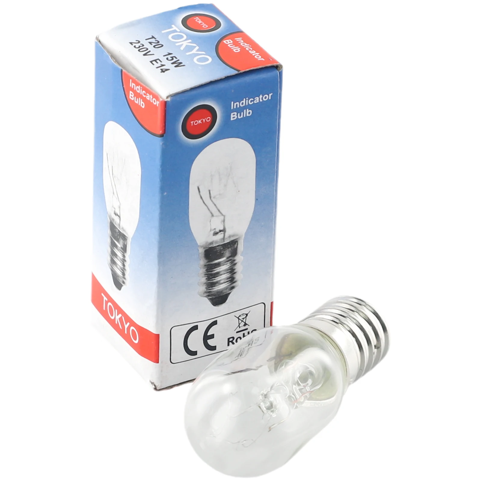 Lâmpadas incandescentes vintage para geladeira, lâmpada de sal E14, lâmpada de vela, lâmpadas pigminhas de substituição, 15W, 220V-240V, 10PCs