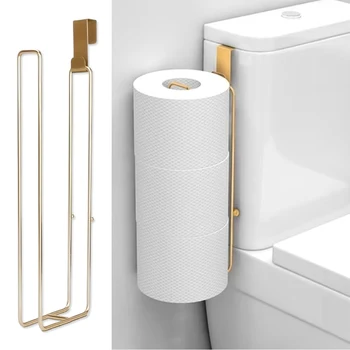 Over-Tank Toilet Paper Holder with Storage 1