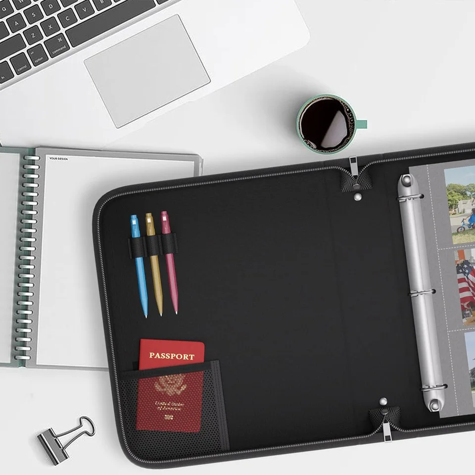 Fireproof Waterproof Document Storage Organizer Bag
