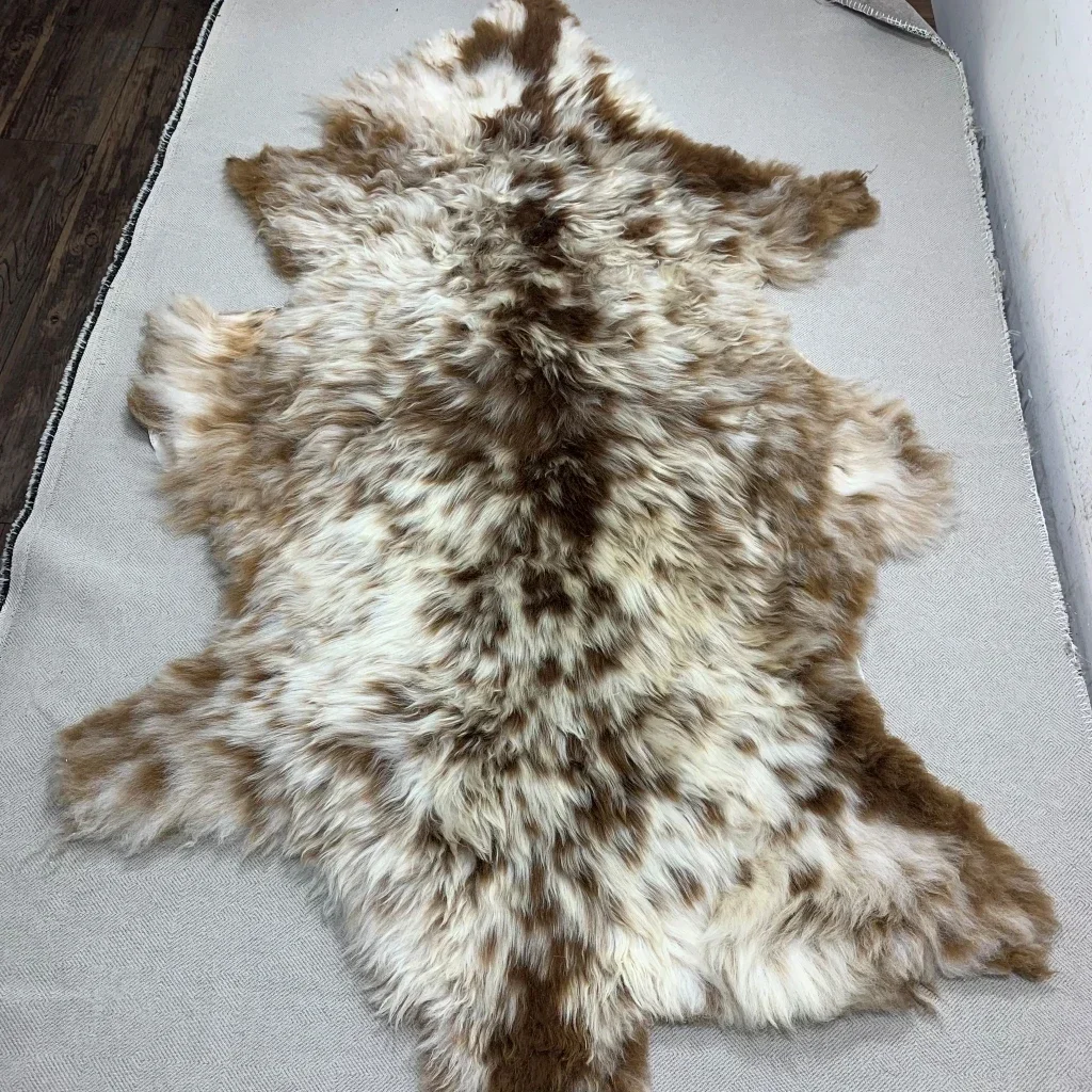 Unique Natural color sheepskin wool leather, cushion fur sofa chair sheepskin carpet Genuine Leather, updated timly 4