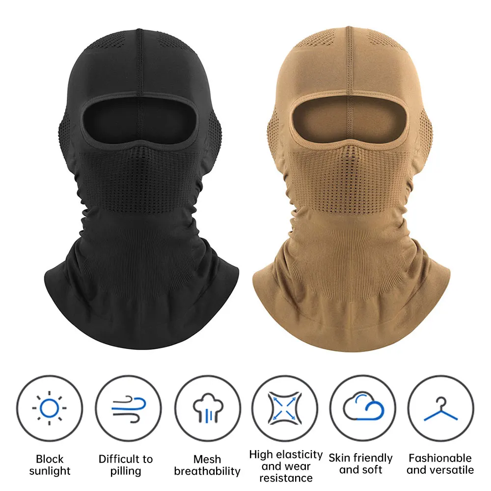 

Balaclava Cycling Full Face Scarf Ski Cap Full Face Cover Neck Head Warmer Cap Unisex Windproof Winter Neck Warmer Female