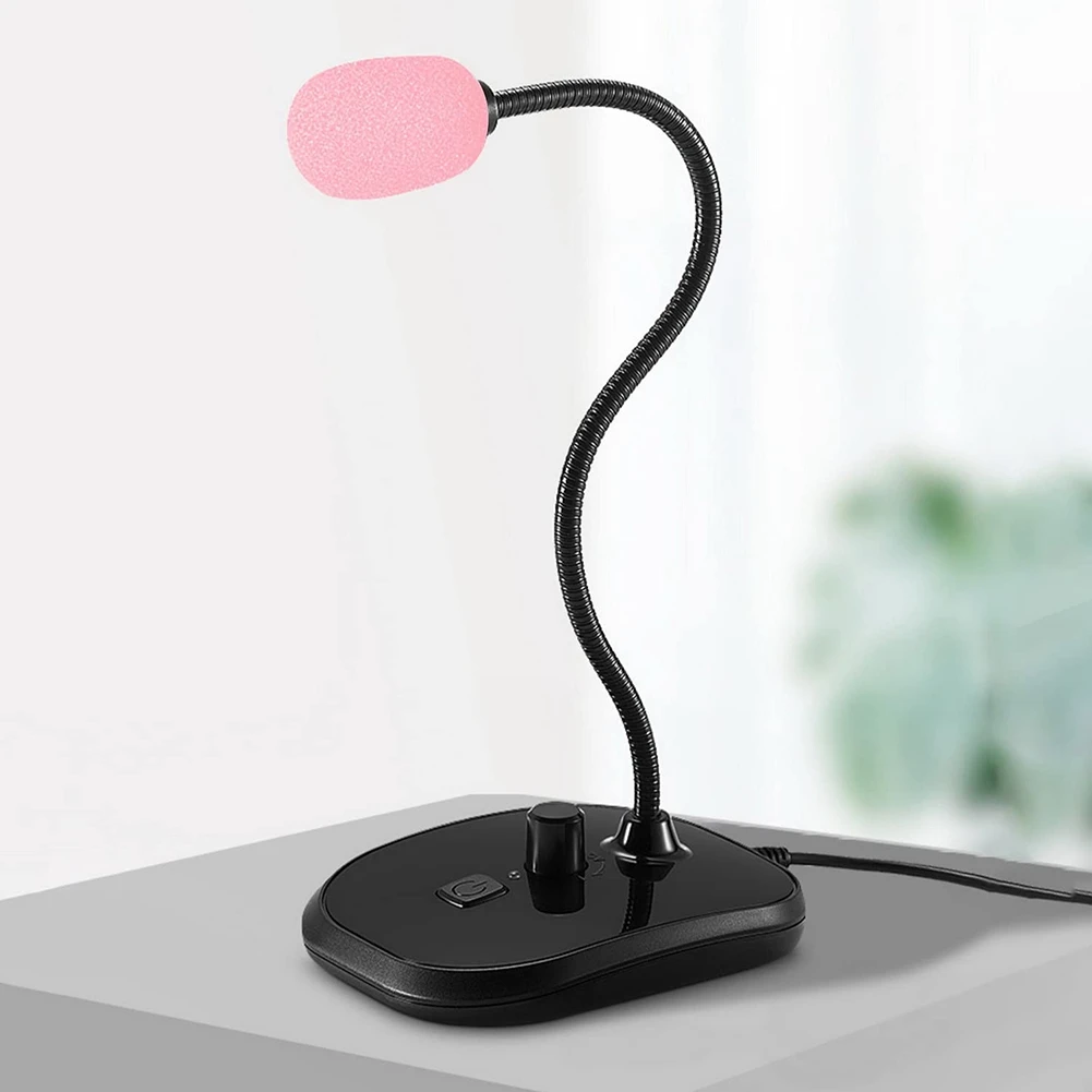 Antivento Per Microfono 2 Pezzi 0,5cm 1cm Parabrezza Pelosa In Pelliccia Artificiale Per Tutti I Microfoni Lavalier Utilizzo Outdoor - Foto 8