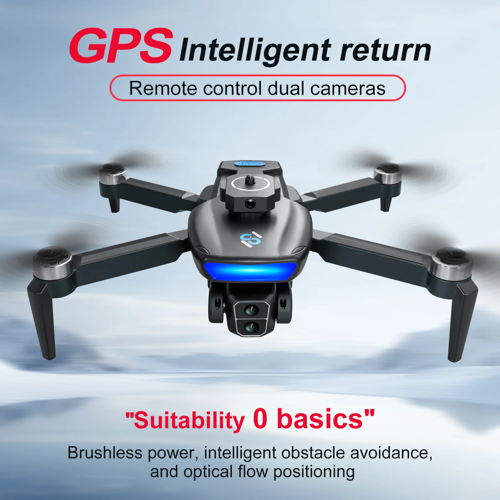 S181 GPS Drone 4K Professional HD Dual Camera 5G Wifi