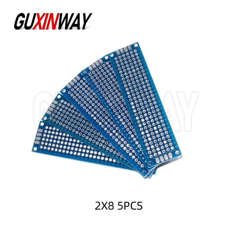 Enhanced DIY Electronic Kit with Double-Sided Blue Circuit Perfboards – Various Sizes