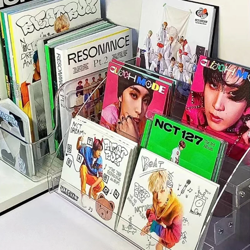 Display Cd Organizer Rack Retro Radio Minicadena Music Holder Shelf Luxury Capacity CD Rack Cute Etagere Cd Storage Furnitures