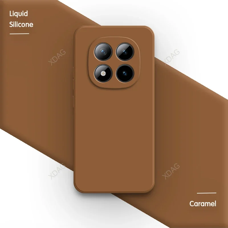 Luxury Liquid Silicone Soft Phone Case - Simple Back Cover