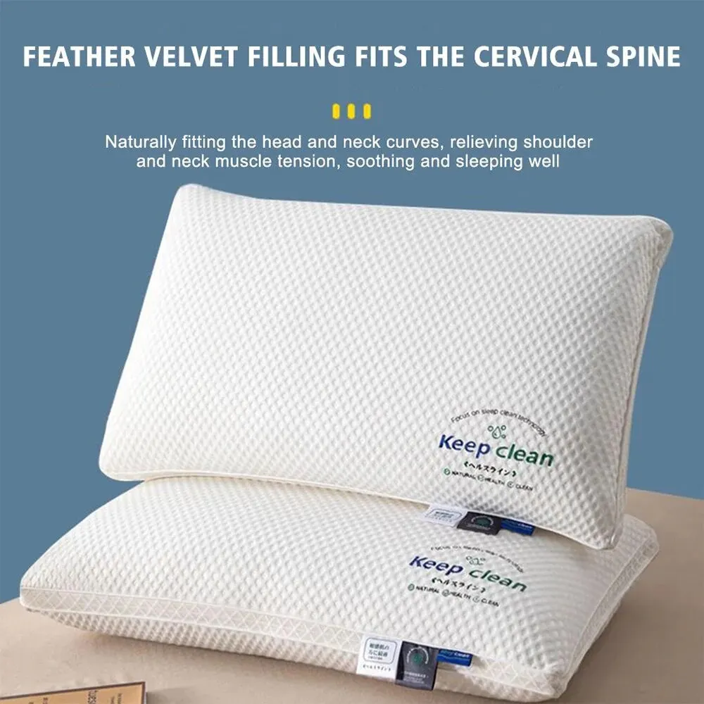 3D Neck Pillow High Elasticity Non Collapse Soft Neck Protection Single Person Sleeping Pillow Hotel Home Bedding neck pillow sleep pillow